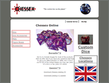 Tablet Screenshot of chessex.com